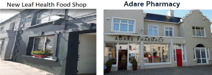 New Leaf Health Food Shop Adare Pharmacy